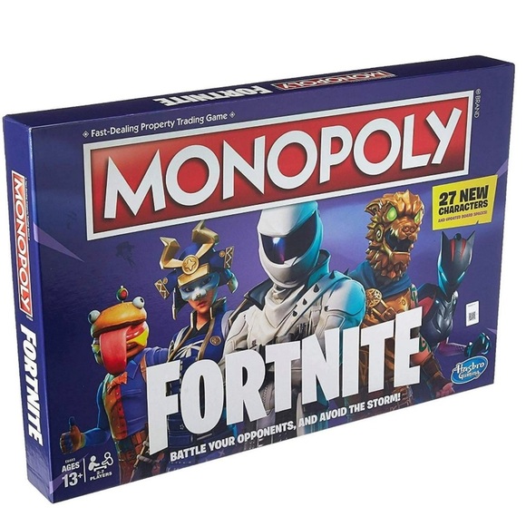 Monopoly Fortnite Edition Board Game for 2-7 Players Game Night Ages 13+ - Picture 1 of 16